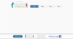 Desktop Screenshot of northernvoices.org